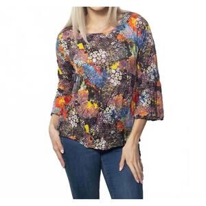 NEW SNOSKINS ballet top with flounce in beebop